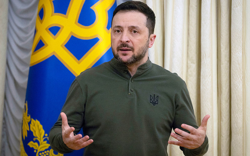 Zelenski admite que buscaría un intercambio directo de territorios con Rusia