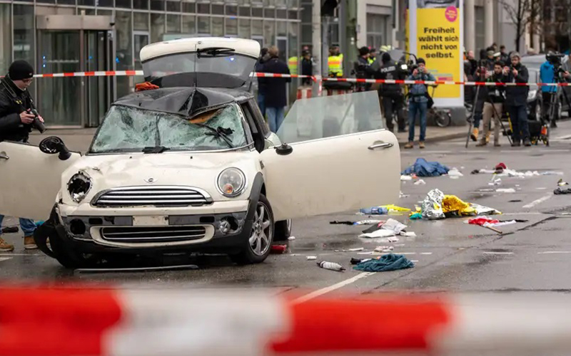Autor de atropello en Múnich tenía “orientación islamista”