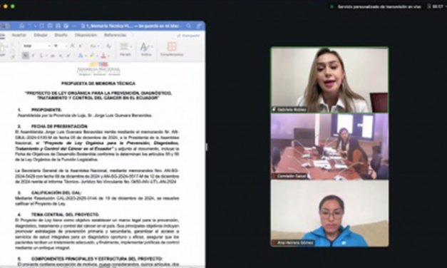 Comisión de Salud inicia trámite de ley orientada a la prevención, diagnóstico y tratamiento del cáncer