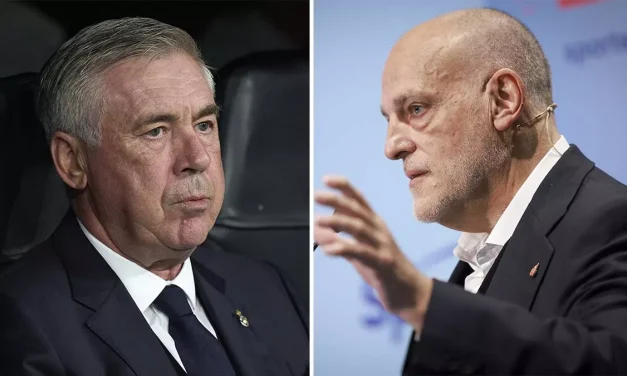 ESPAÑA | Real Madrid vs. LaLiga: Fuego cruzado entre Carlo Ancelotti y Javier Tebas