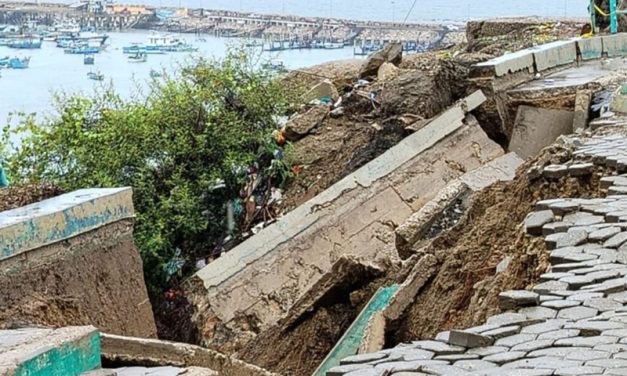 Deslizamiento en Anconcito genera medidas de emergencia