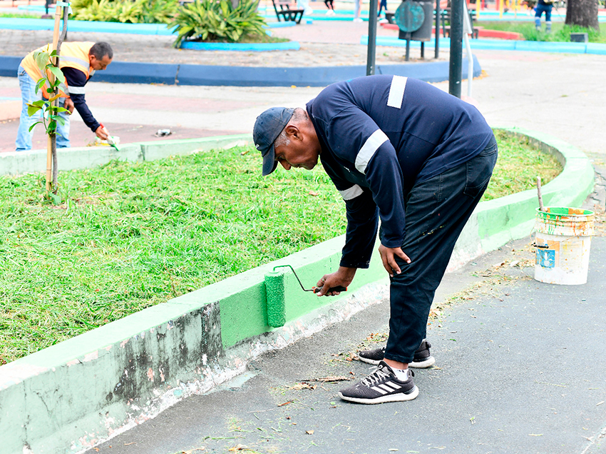 Jornadas de recuperación de parques se realizará en la ciudadela Martha de Roldós