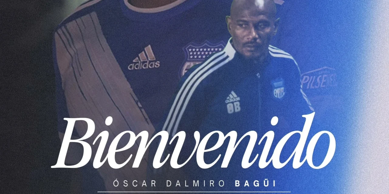HOMBRE DE LA CASA: Emelec anunció a Óscar Bagui como nuevo DT de la Sub15