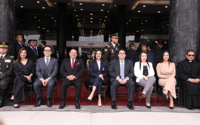 Presidenta de la Asamblea destacó la labor de la Escolta Legislativa