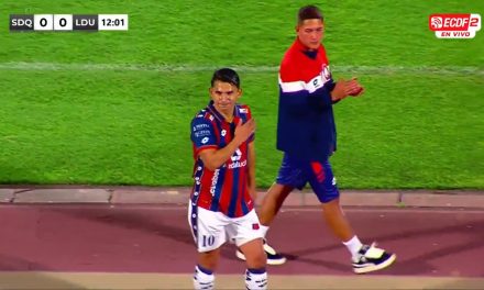 Luis Fernando Saritama se retiró del fútbol en la Noche Azulgrana