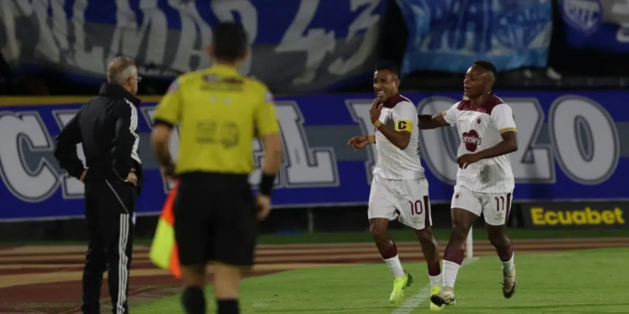 VENCIERON A EMELEC: ¡Vinotinto ganó por primera vez en su historia un partido en Serie A!