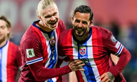 5-0: Haaland lideró la goleada de Noruega ante Moldavia
