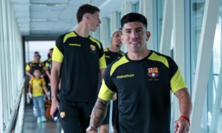 Barcelona viajó hacia Ambato para enfrentar a Técnico Universitario
