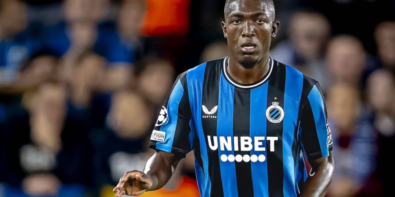 Joel Ordóñez jugó en la derrota de  Brujas ante Aston Villa