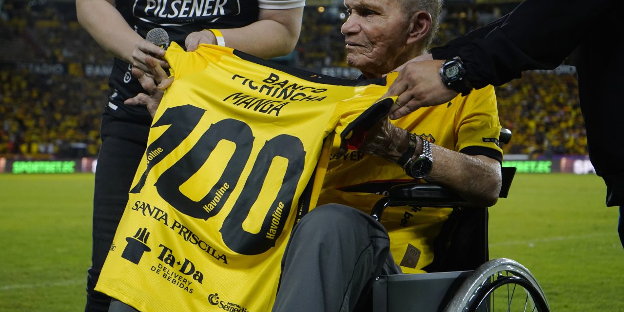 Manga, ídolo de Barcelona SC, fallece a los 87 años de edad