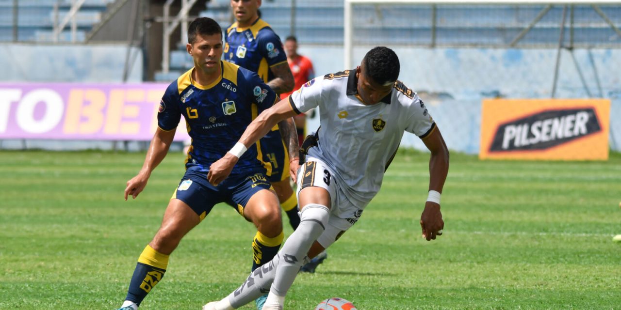 Delfín dejó escapar el triunfo: empató con Aucas en el Jocay