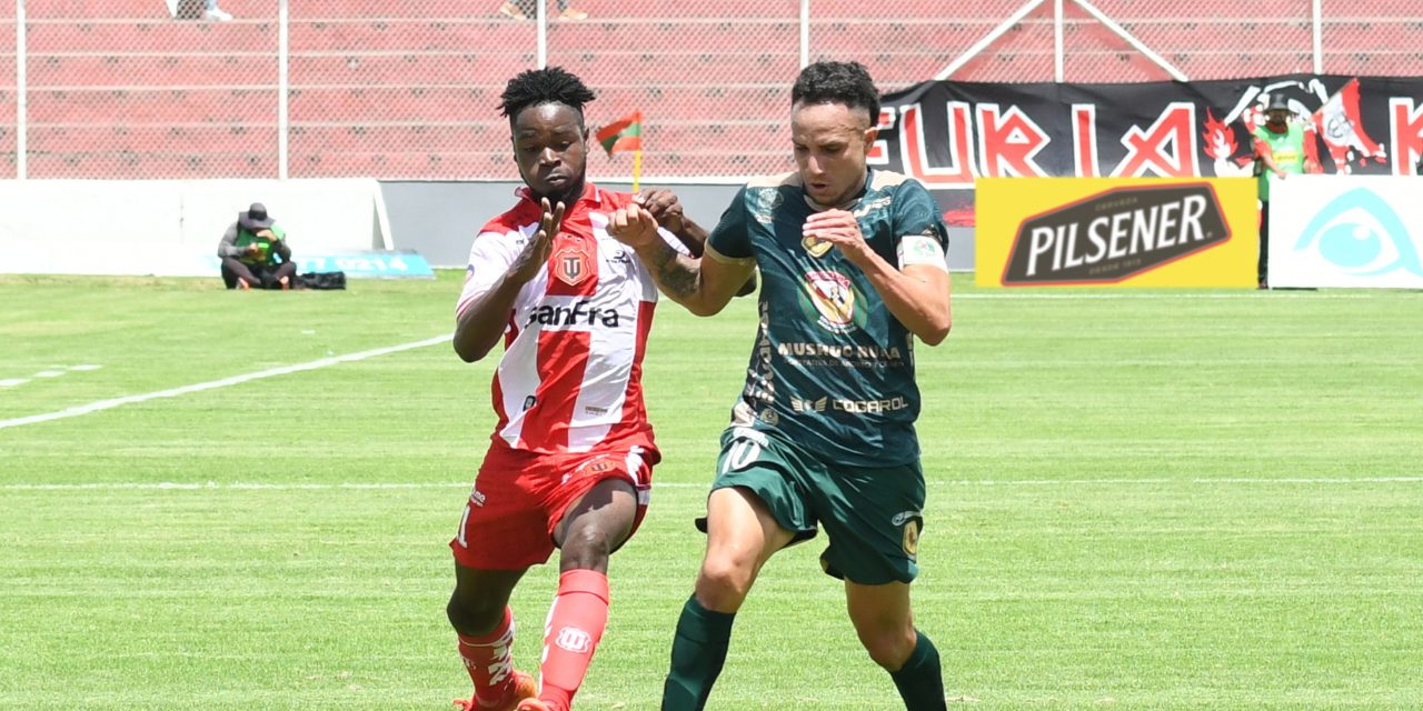 CON UNO MENOS: Mushuc Runa resistió y consiguió un empate ante T. Universitario