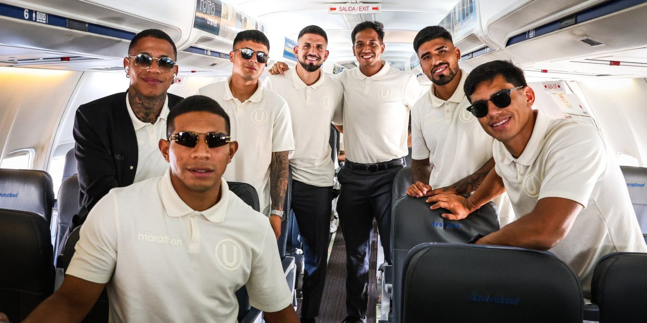 Universitario arribó a Guayaquil para enfrentar a BSC