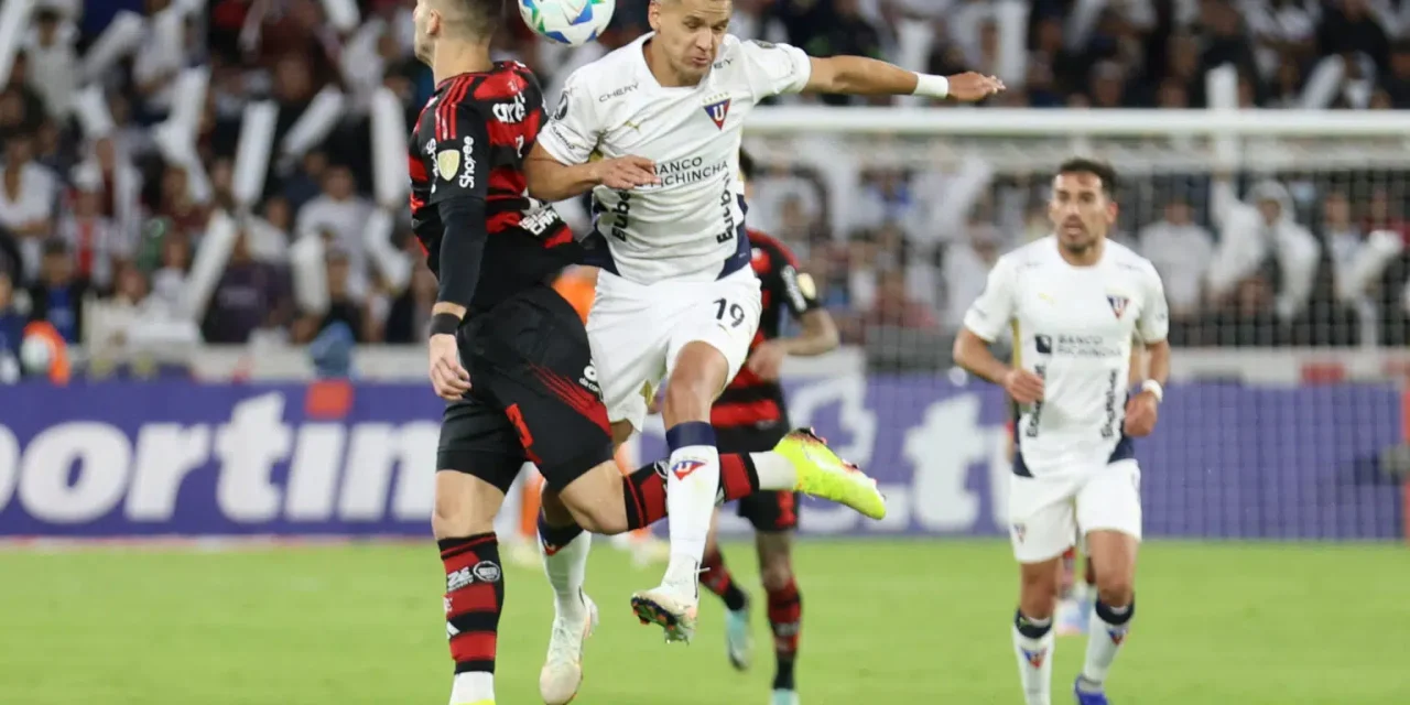 PUNTO AMARGO: LDU no pasó del empate ante Flamengo en Quito