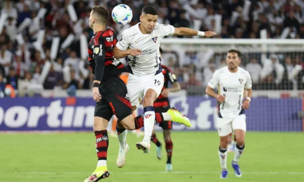 PUNTO AMARGO: LDU no pasó del empate ante Flamengo en Quito