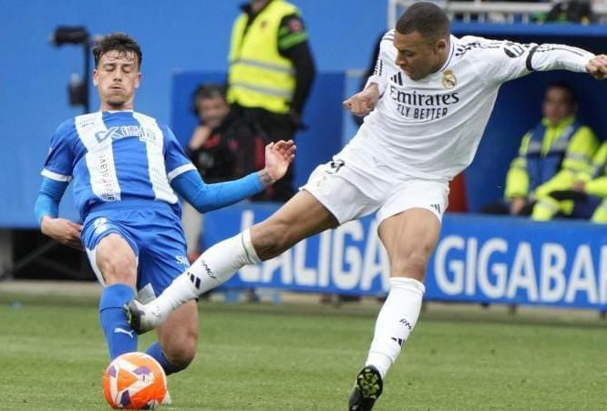 Polémica en la Liga Española: Mbappé fue sancionado con un solo partido.