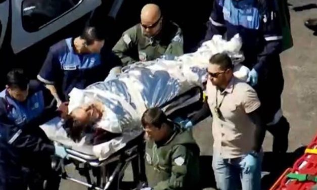 Trasladan a Bolsonaro en helicóptero a un hospital