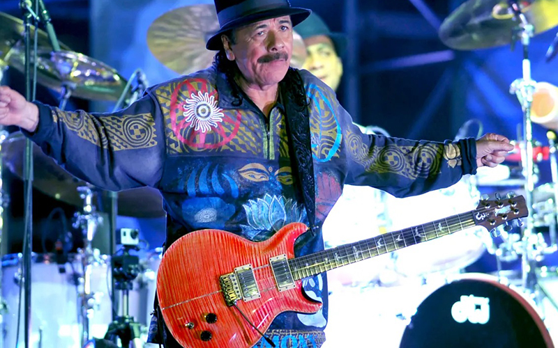 Carlos Santana da positivo a Covid-19 tras ser hospitalizado