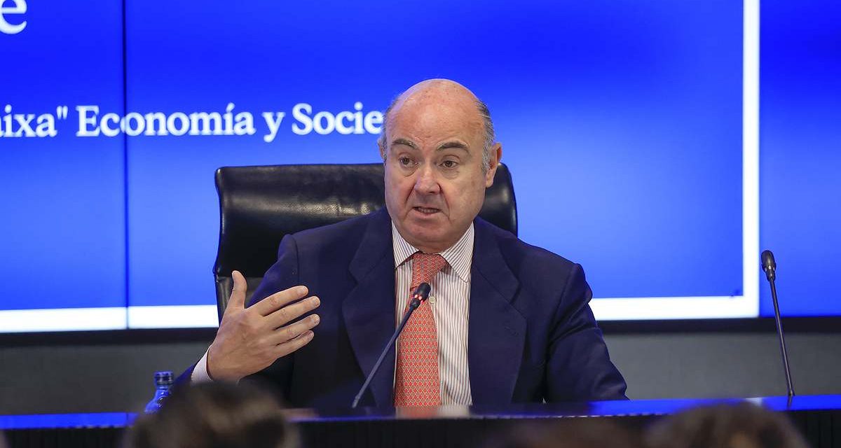 De Guindos advierte de incertidumbre económica en la eurozona por la escalada de tensiones comerciales con EEUU