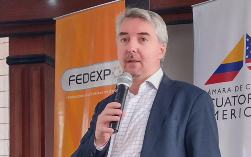 Daniel Noboa nombra a Felipe Ribadeneira, de Fedexpor, embajador de Ecuador en Emiratos Árabes