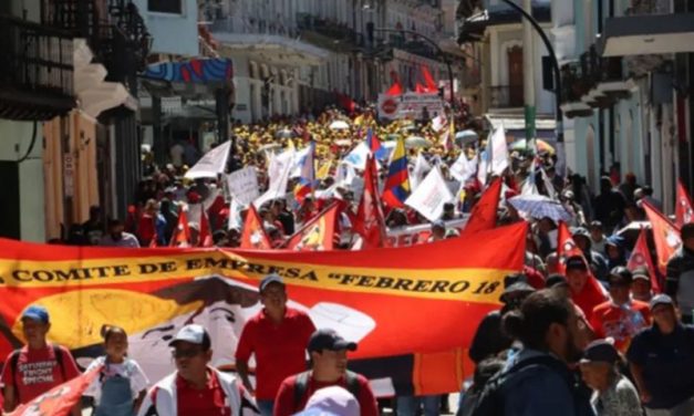 FUT anuncia marcha nacional el 1 de mayo: ‘Más de 6,5 millones de ecuatorianos viven en la precariedad laboral’