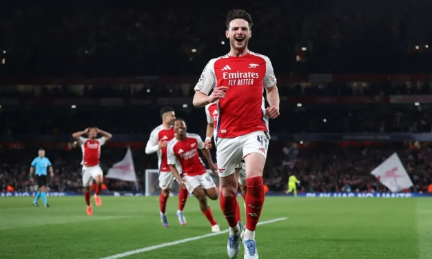 Rice dejó al Madrid cocido: Arsenal golpea primero en cuartos de Champions