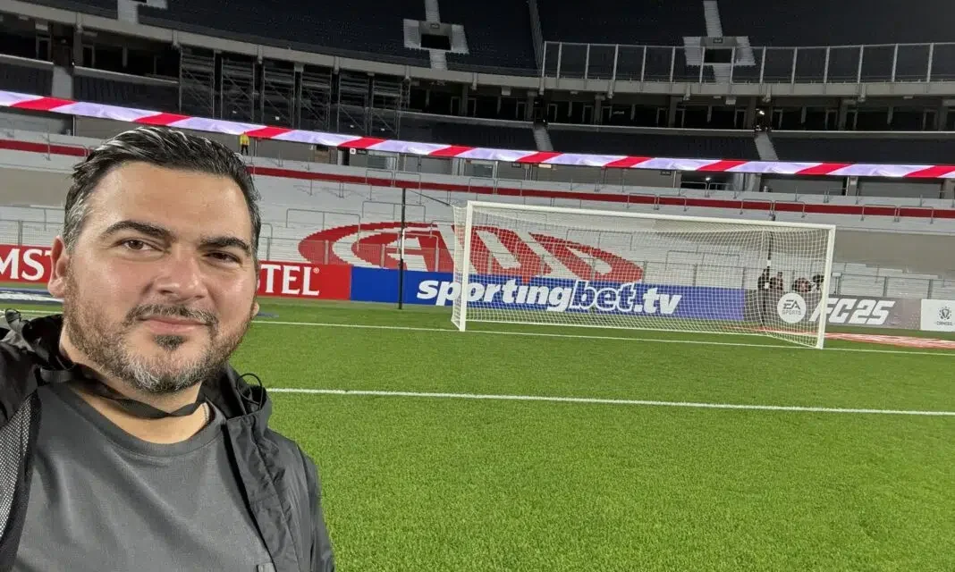 Antonio Alvarez: “Partido bravo en una cancha histórica, la copa es así. Se sufre mucho”