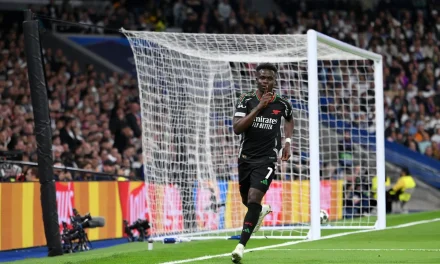 NO HUBO ‘REMONTADA’: Victoria del Arsenal en el Bernabéu