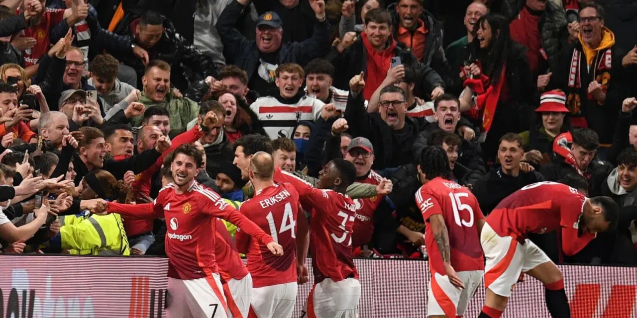 Épica remontada del United en la prórroga para avanzar a semis de Europa League