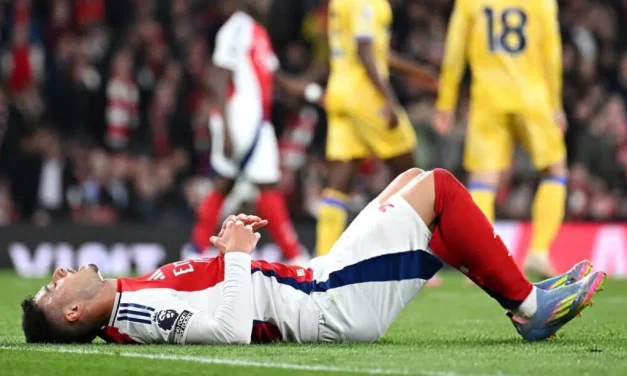 Premier League: Arsenal empató contra el Crystal Palace