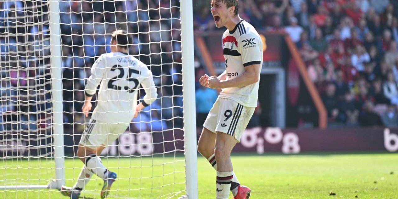 Manchester United rescató un punto agónico frente al Bournemouth