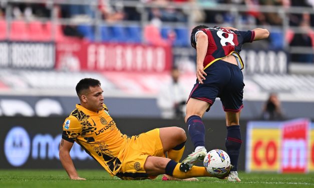 El Inter de Milán fue derrotado en su visita al Bologna