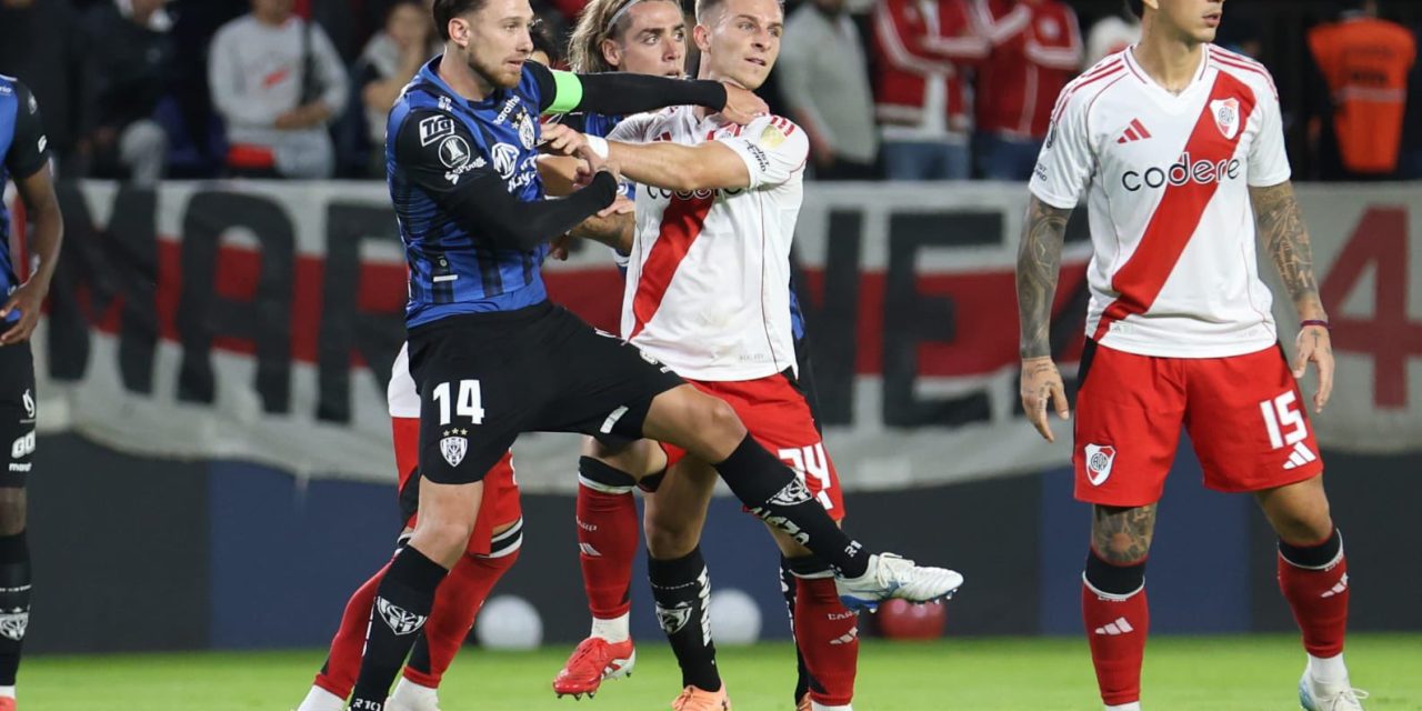 River reaccionó a tiempo: IDV no pasó del empate en Chillo Jijón
