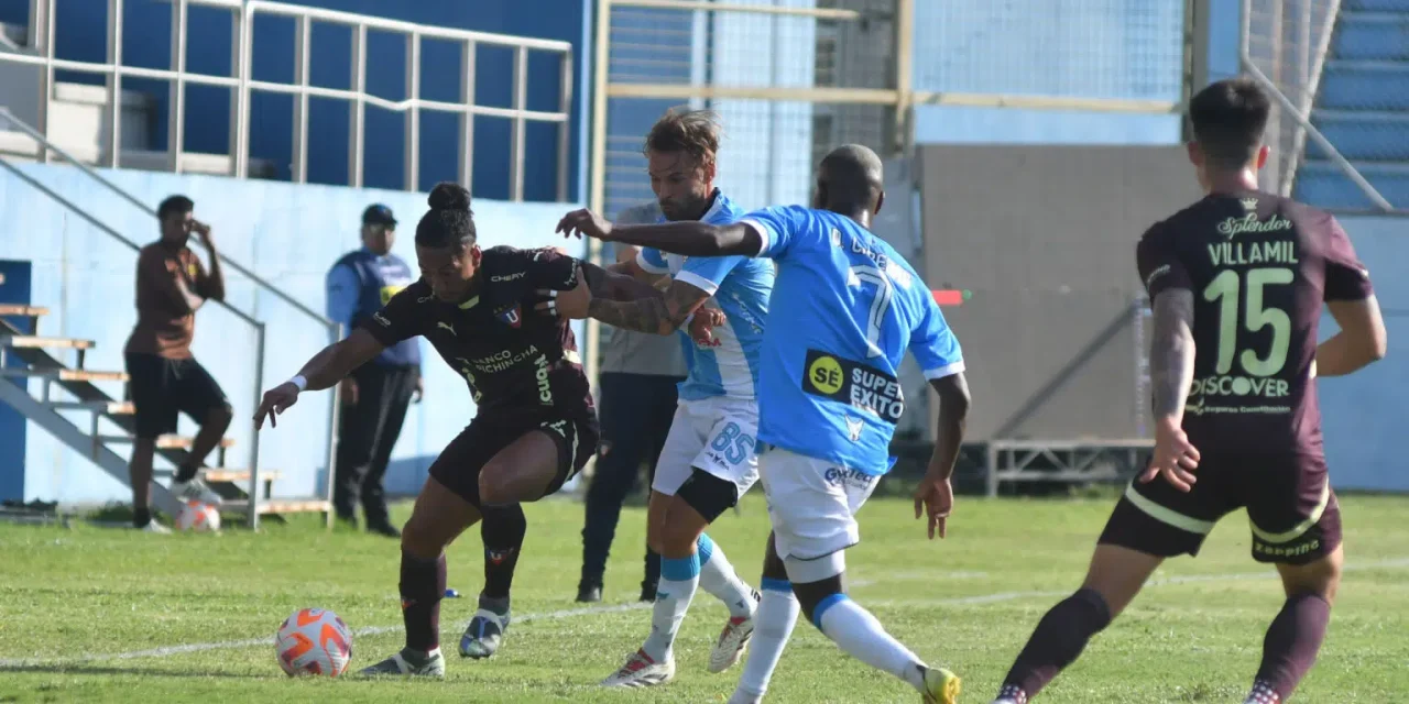 Manta FC y Liga de Quito igualaron en el Jocay