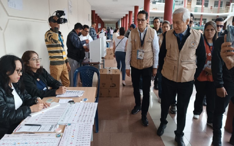 Misión de la OEA reconoce los resultados electorales de Ecuador y reelección de Daniel Noboa