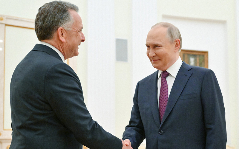 Putin y Witkoff hablaron sobre la posibilidad de reanudar negociaciones directas entre Rusia y Ucrania
