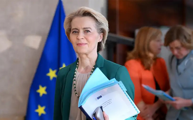 Von der Leyen: pausa de aranceles ayuda a estabilización