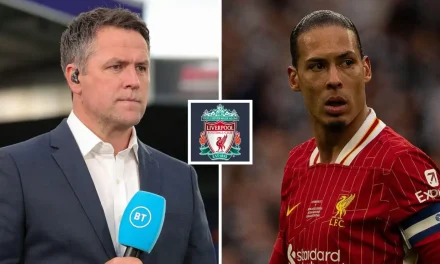 PREMIER LEAGUE | Virgil van Dijk y Michael Owen protagonizaron un tenso cruce tras el Liverpool vs. Everton