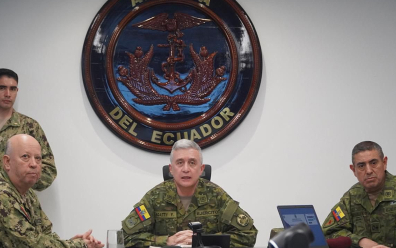 Cambio en la cúpula militar: Daniel Noboa designa a Henry Delgado como nuevo jefe del Ejército