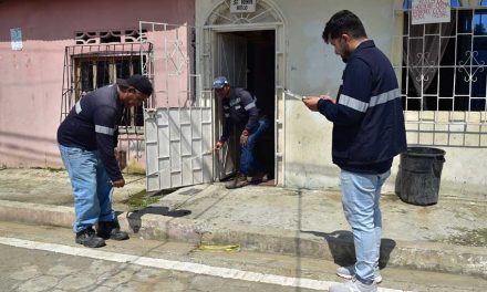 Dirección de Terrenos hace mediciones en barrios de Posorja para regularizar predios