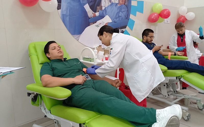 “Dona sangre, dona vida” en el Hospital Los Ceibos
