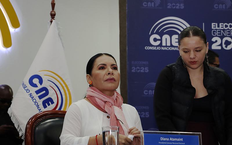 CNE negó pedido de Revolución Ciudadana y proclamó resultados numéricos de segunda vuelta