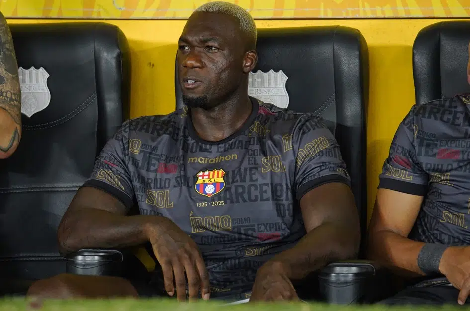 Felipe Caicedo seguirá siendo baja en Barcelona SC para enfrentar a Macará