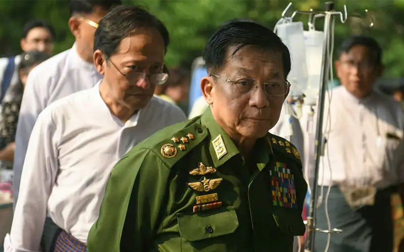 Junta militar de Birmania anuncia amnistía para 4.893 presos