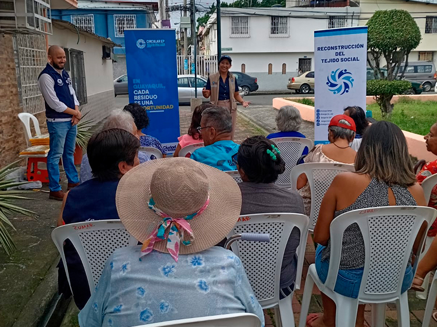 Municipio de Guayaquil impulsa mejoras integrales en Sopeña y Saiba con el programa “Barrio de Todos”