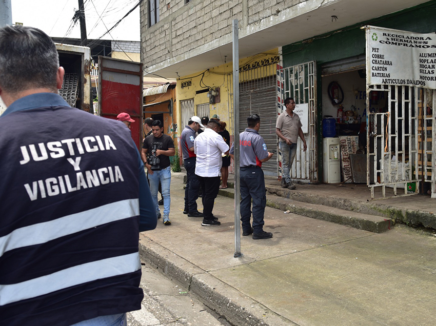Operativo clausuró seis establecimientos dedicados al reciclaje