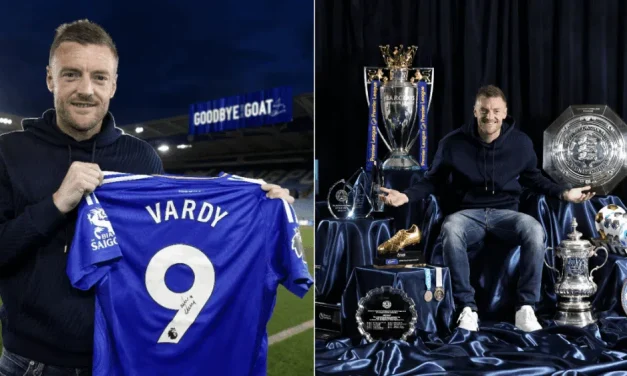 Jamie Vardy anuncia su adiós al Leicester