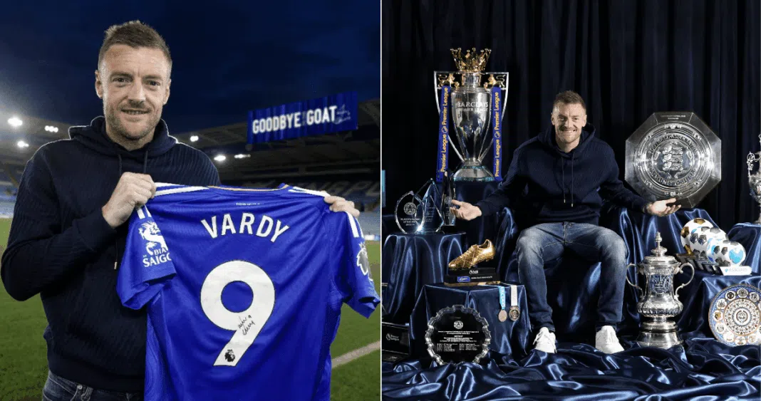 Jamie Vardy anuncia su adiós al Leicester