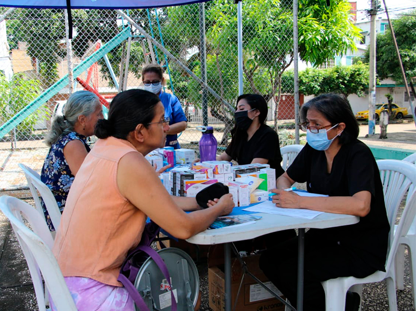 Vinculación con la Comunidad llevó los servicios municipales a 2.564 personas en Sauces 7