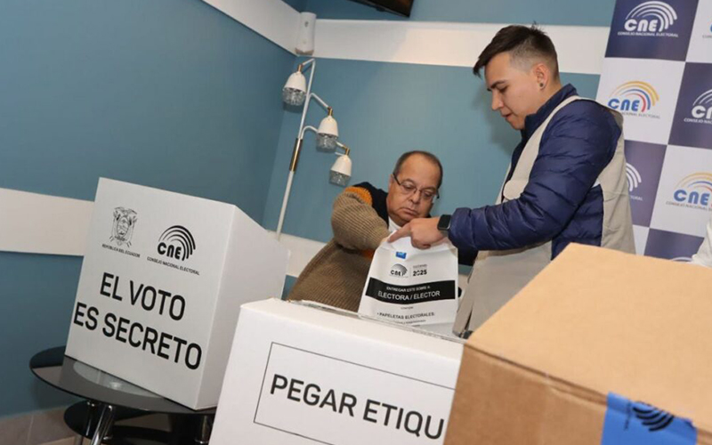 CNE arrancó la jornada electoral de la segunda vuelta para el Voto en Casa